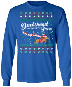 Dachshund through the Snow Christmas sweatshirt Shirt Sweatshirt Long Sleeve Hoodie Tank Mug 4 Dachshund through the Snow Christmas sweatshirt Shirt Sweatshirt Long Sleeve Hoodie Tank Mug 3