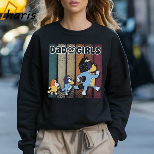 Dad Of Girls Bluey Shirt