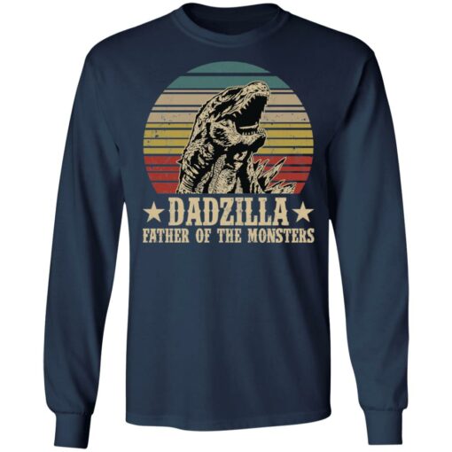 Dadzilla father of the monsters shirt Shirt Sweatshirt Long Sleeve Hoodie Tank Mug