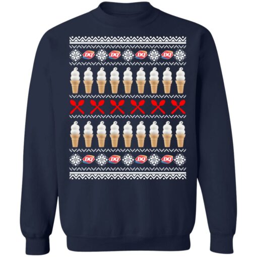 Dairy Queen Christmas Sweater Shirt Sweatshirt Long Sleeve Hoodie Tank Mug