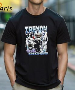 Dallas Cowboys 7 Trevon Diggs 2024 Football Graphic Shirt