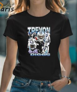 Dallas Cowboys 7 Trevon Diggs 2024 Football Graphic Shirt