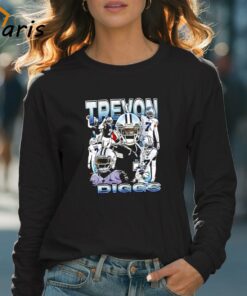 Dallas Cowboys 7 Trevon Diggs 2024 Football Graphic Shirt 4