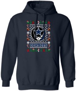 Dallas Cowboys Grateful Dead Ugly Christmas Sweater Shirt Sweatshirt Long Sleeve Hoodie Tank Mug