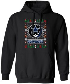 Dallas Cowboys Grateful Dead Ugly Christmas Sweater Shirt Sweatshirt Long Sleeve Hoodie Tank Mug 9