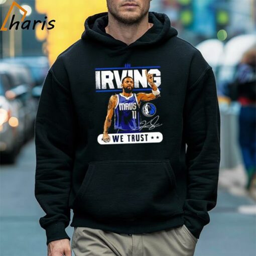 Dallas Mavericks In Kyrie Irving We Trust Signature Retro Shirt