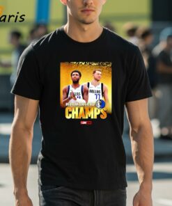 Dallas Mavericks Luka Doncic And Kyrie Irving Western Conference Champions 2024 Shirt Dallas Mavericks Luka Doncic And Kyrie Irving Western Conference Champions 2024 Shirt