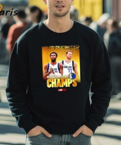 Dallas Mavericks Luka Doncic And Kyrie Irving Western Conference Champions 2024 Shirt 5