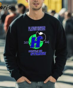 Dallas Mavericks Playoff Edition 2024 Hustle Or Starve Shirt 5