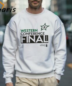 Dallas Stars Fanatics Heather 2024 Western Conference Finals T shirt 3