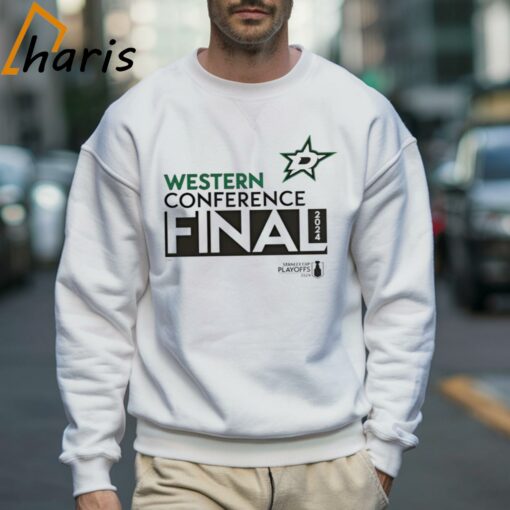 Dallas Stars Fanatics Heather 2024 Western Conference Finals T-shirt