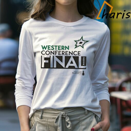 Dallas Stars Fanatics Heather 2024 Western Conference Finals T-shirt