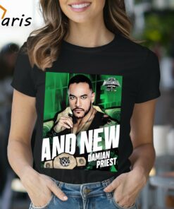 Damian Priest Wrestlemania World Heavyweight Champion T-shirt