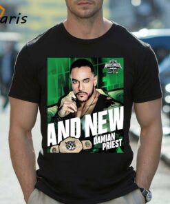 Damian Priest Wrestlemania World Heavyweight Champion T-shirt