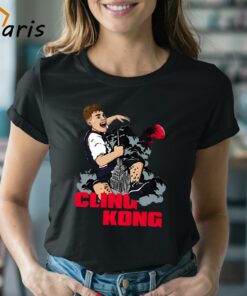 Dave Portnoy Wearing Donovan Clingan Cling Kong Uconn T-shirt