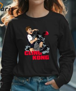 Dave Portnoy Wearing Donovan Clingan Cling Kong Uconn T shirt 3