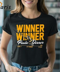 David Pastrnak Winner Winner Pasta Dinner Shirt