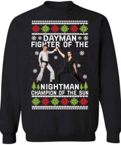 Dayman fighter of the nightman champion of the sun Christmas sweater Shirt