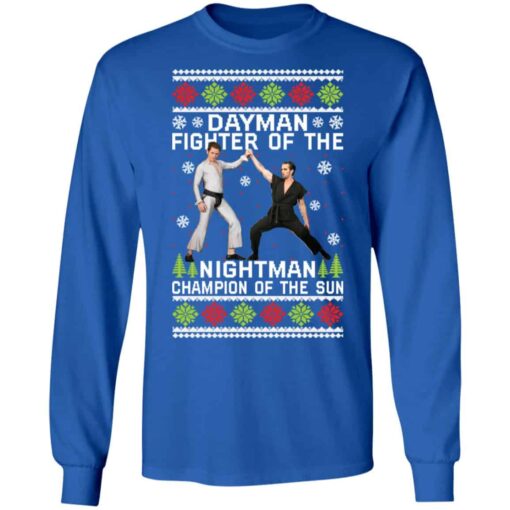 Dayman fighter of the nightman champion of the sun Christmas sweater Shirt