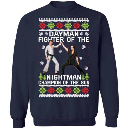 Dayman fighter of the nightman champion of the sun Christmas sweater Shirt