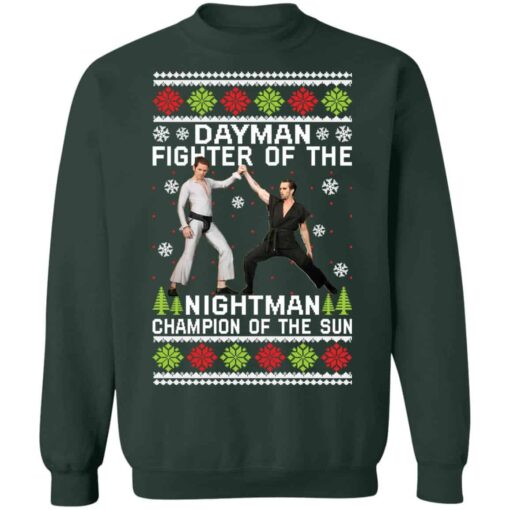 Dayman fighter of the nightman champion of the sun Christmas sweater Shirt