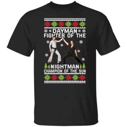 Dayman fighter of the nightman champion of the sun Christmas sweater Shirt