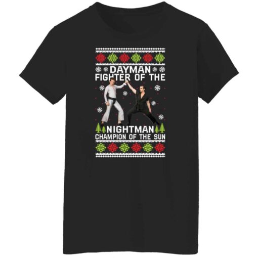 Dayman fighter of the nightman champion of the sun Christmas sweater Shirt