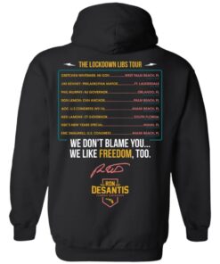 DeSantis lockdown libs escape to Florida shirt Shirt Sweatshirt Long Sleeve Hoodie Tank Mug 3 DeSantis lockdown libs escape to Florida shirt Shirt Sweatshirt Long Sleeve Hoodie Tank Mug 12