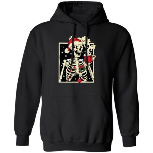 Dead inside Skeleton Christmas sweatshirt Shirt Sweatshirt Long Sleeve Hoodie Tank Mug