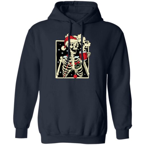 Dead inside Skeleton Christmas sweatshirt Shirt Sweatshirt Long Sleeve Hoodie Tank Mug