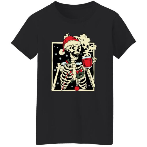 Dead inside Skeleton Christmas sweatshirt Shirt Sweatshirt Long Sleeve Hoodie Tank Mug