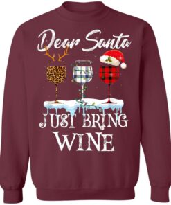 Dear Santa Just Bring Wine Christmas Pajama Costume Shirt Sweatshirt Long Sleeve Hoodie Tank Mug 7 Dear Santa Just Bring Wine Christmas Pajama Costume Shirt Sweatshirt Long Sleeve Hoodie Tank Mug 6