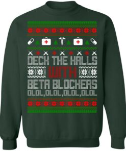Deck The Halls With Beta Blockers Ugly Christmas Sweater Shirt Sweatshirt Long Sleeve Hoodie Tank Mug 10 Deck The Halls With Beta Blockers Ugly Christmas Sweater Shirt Sweatshirt Long Sleeve Hoodie Tank Mug 8