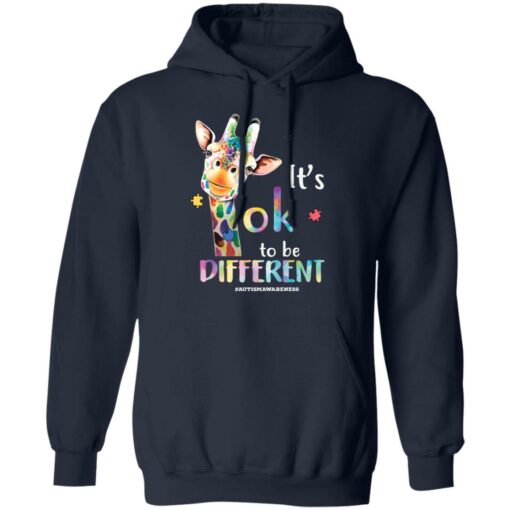 Deer it’s ok to be different autism awareness shirt Shirt Sweatshirt Long Sleeve Hoodie Tank Mug