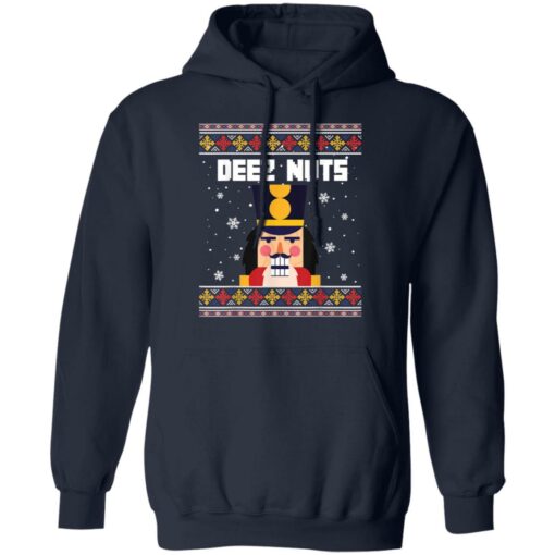 Deez Nuts Nutcracker Christmas sweater Shirt Sweatshirt Long Sleeve Hoodie Tank Mug