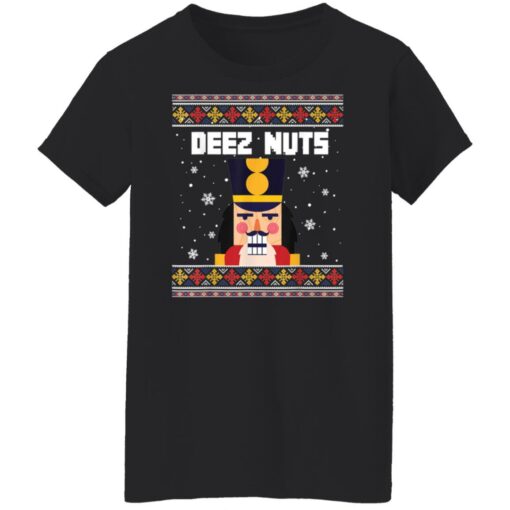 Deez Nuts Nutcracker Christmas sweater Shirt Sweatshirt Long Sleeve Hoodie Tank Mug