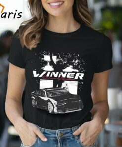 Denny Hamlin Checkered Flag Sports 2024 Toyota Owners 400 Race Win Shirt