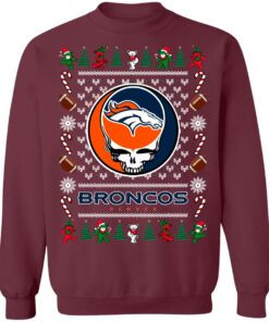Denver Broncos Grateful Dead Ugly Christmas Sweater Shirt Sweatshirt Long Sleeve Hoodie Tank Mug 3 Denver Broncos Grateful Dead Ugly Christmas Sweater Shirt Sweatshirt Long Sleeve Hoodie Tank Mug 3