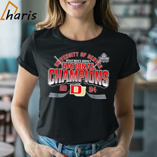 Denver Pioneers National Champs 2024 Hockey Sticks Shirt