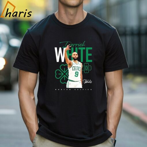 Derrick White Boston Celtics Signature T-shirt