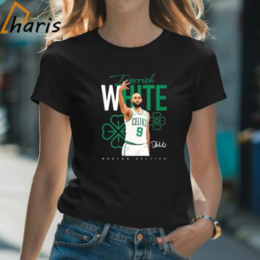 Derrick White Boston Celtics Signature T-shirt