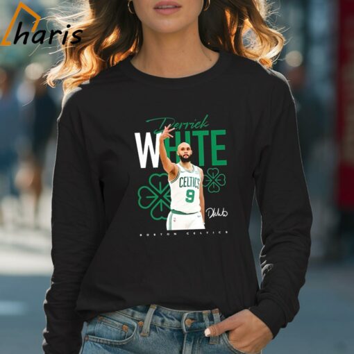 Derrick White Boston Celtics Signature T-shirt