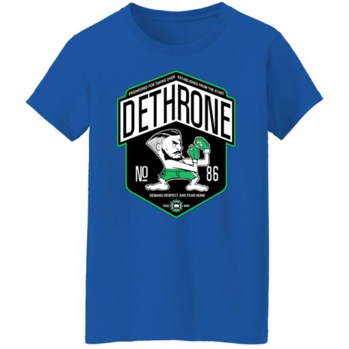 Dethrone Conor Mcgregor T-Shirts, Hoodies, Long Sleeve Shirt Sweatshirt Long Sleeve Hoodie Tank Mug