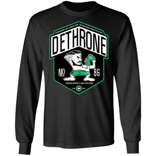 Dethrone Conor Mcgregor T-Shirts, Hoodies, Long Sleeve Shirt Sweatshirt Long Sleeve Hoodie Tank Mug