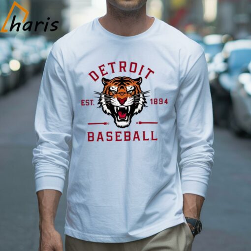 Detroit Baseball 1894 Tiger Head Shirt