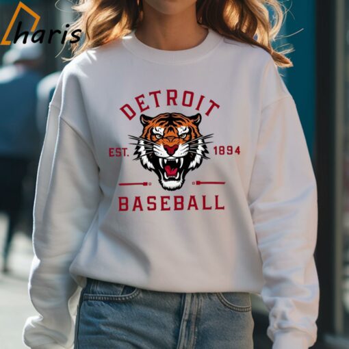 Detroit Baseball 1894 Tiger Head Shirt