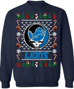 Detroit Lions Grateful Dead Ugly Christmas Sweater Shirt Sweatshirt Long Sleeve Hoodie Tank Mug 4 Detroit Lions Grateful Dead Ugly Christmas Sweater Shirt Sweatshirt Long Sleeve Hoodie Tank Mug 4