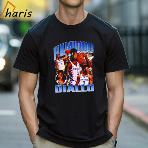 Detroit Pistons Hamidou Diallo 3 Kentucky Shirt