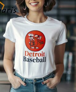 Detroit Tigers Baseball Pizza Spear Homer Homer Shirt
