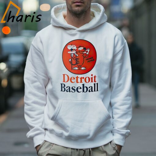 Detroit Tigers Baseball Pizza Spear Homer Homer Shirt